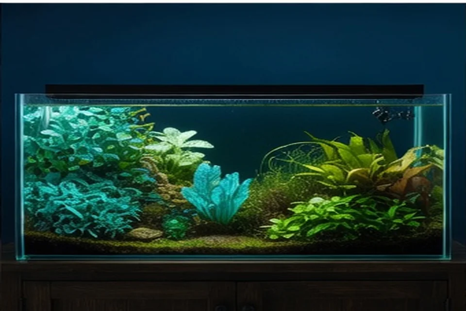 Ilustración editorial: Aquascaping con espacio útil: diseñar para crecer y mantener